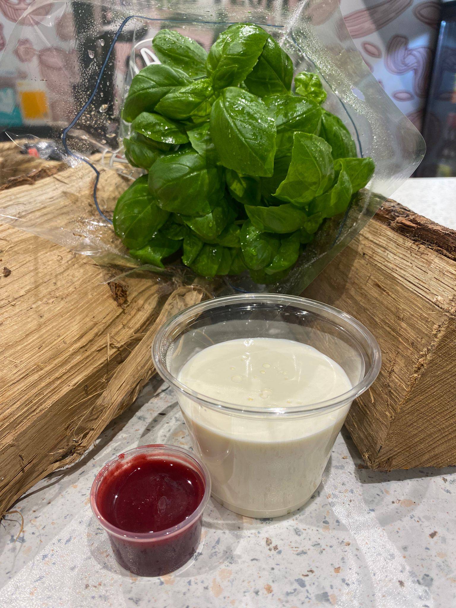 Pannacotta framboises