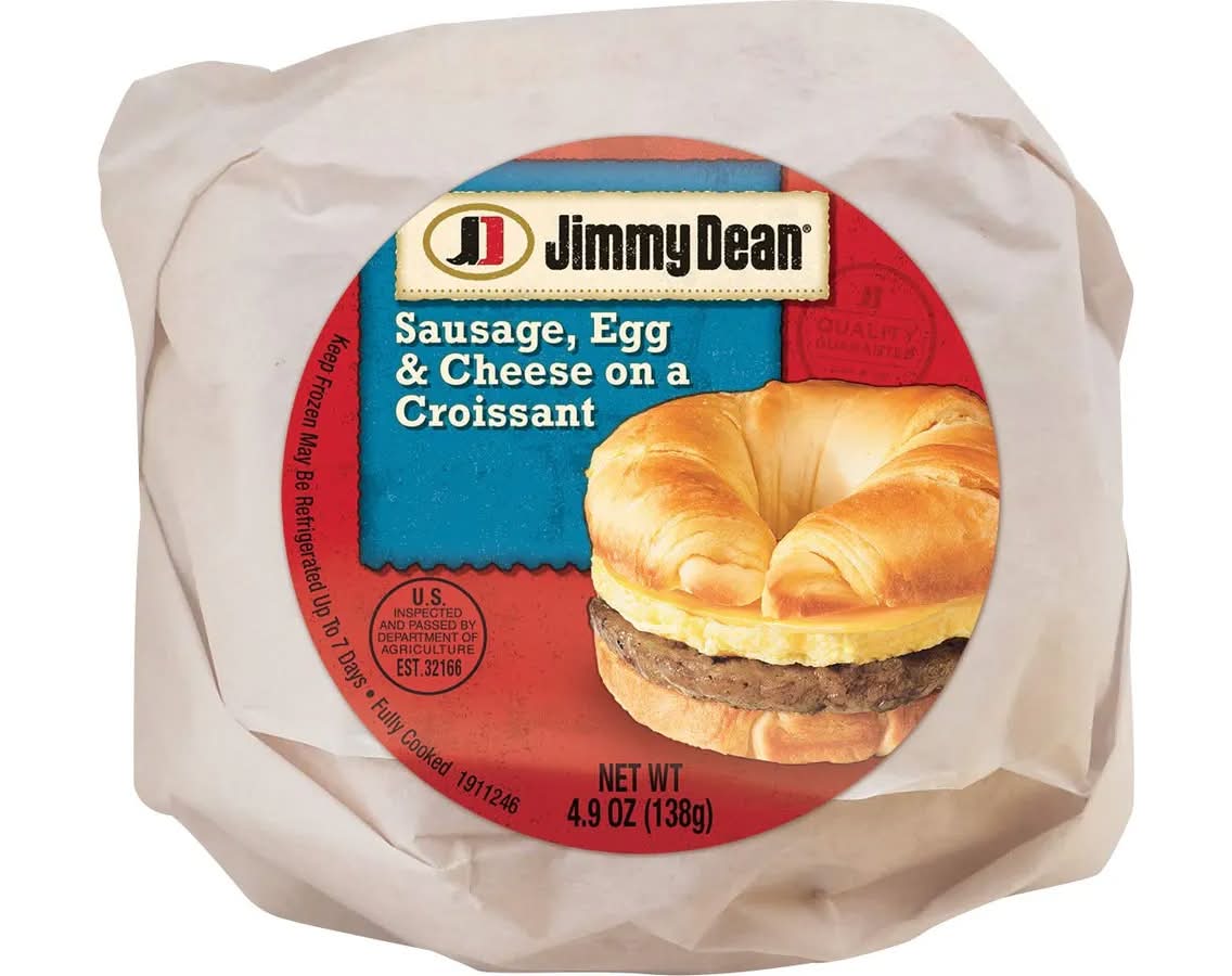 Jimmy Dean Sausage Egg and Cheese Croissant