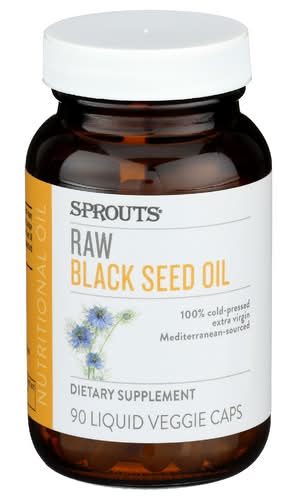 Sprouts Raw Black Seed Oil