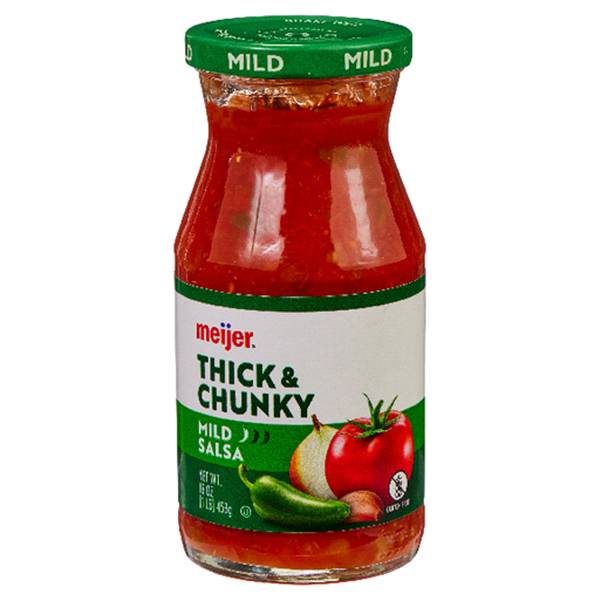 Meijer Mild Thick & Chunky Salsa (16 oz)