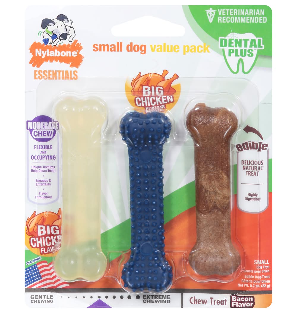 Nylabone Essentials Small Dog Value pack (2.9 oz)