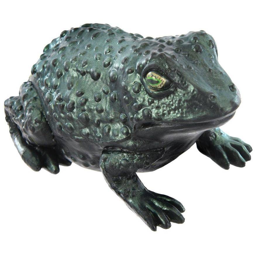 Large Iridescent Plastic Toad, 5in x 2.5in