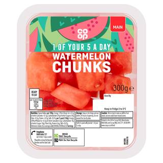 Co-op Watermelon Chunks 300g