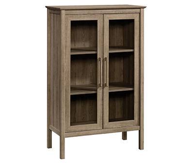 Anda Noor Sky Oak 3-Shelf Display Cabinet