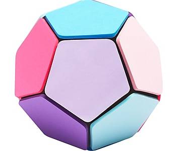 Poppin 1 Removable Notes Ball, Assorted Pastels, 25 Sheets/Pad, 12 Pads/Ball (109502)