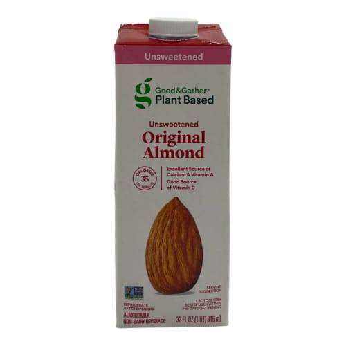 Unsweetened Almond Milk - 32oz - Good & Gather™