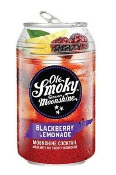 Ole Smoky Blackberry Lemonade Moonshine Cocktail (4 pack, 12 fl oz)