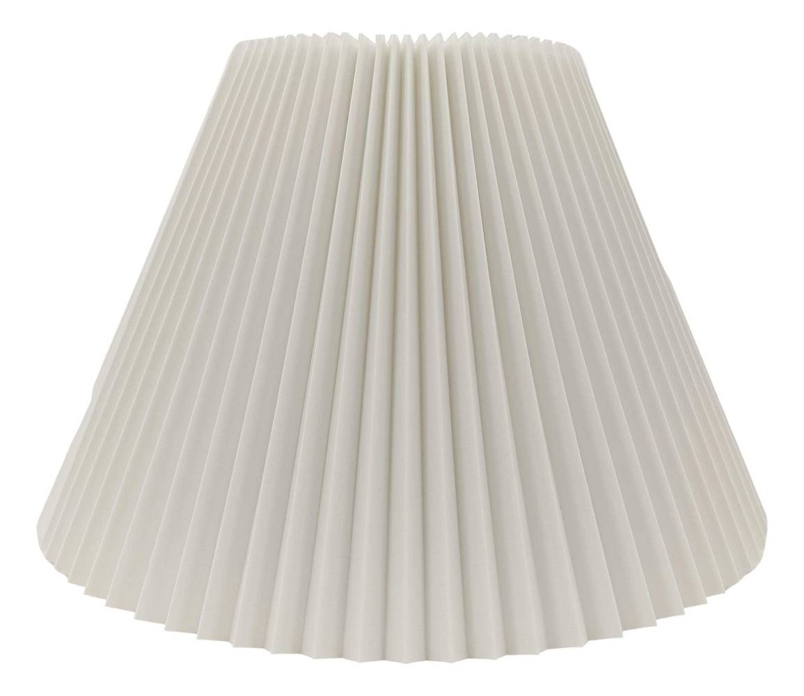 allen + roth Mix and Match 11-in x 17-in White Linen Empire Lamp Shade | 7590-NB