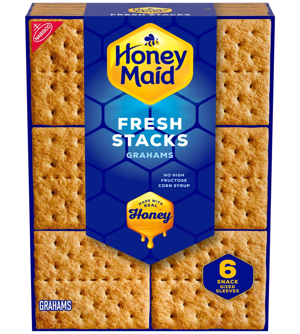 Honey Maid Fresh Stacks Grahams Crackers, Honey (12.2 oz, 6 ct)
