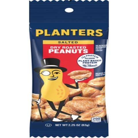 Planters Dry Roasted Peanuts 2.25oz