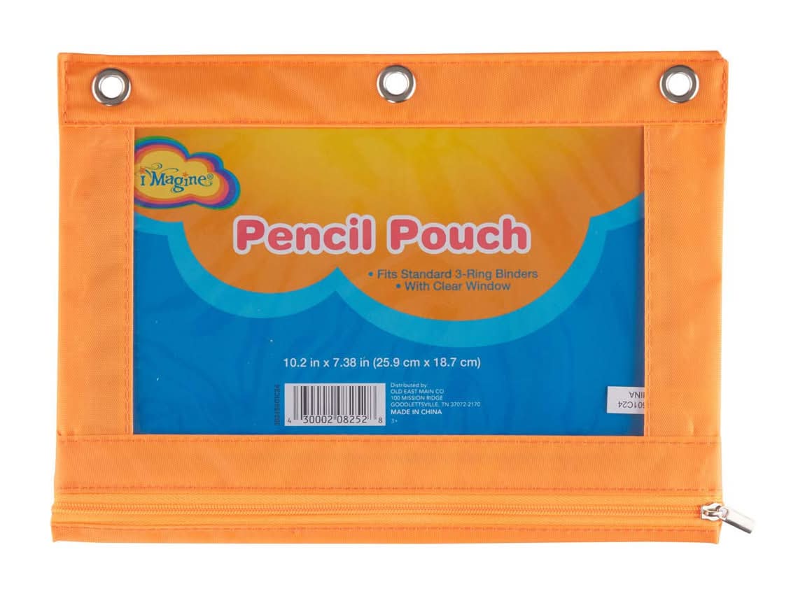IMAG!NE Pencil Pouch, 10.2x7.38 in, Assorted