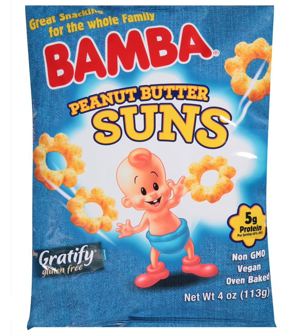 Bamba Peanut Butter Suns Snacks (4 oz)