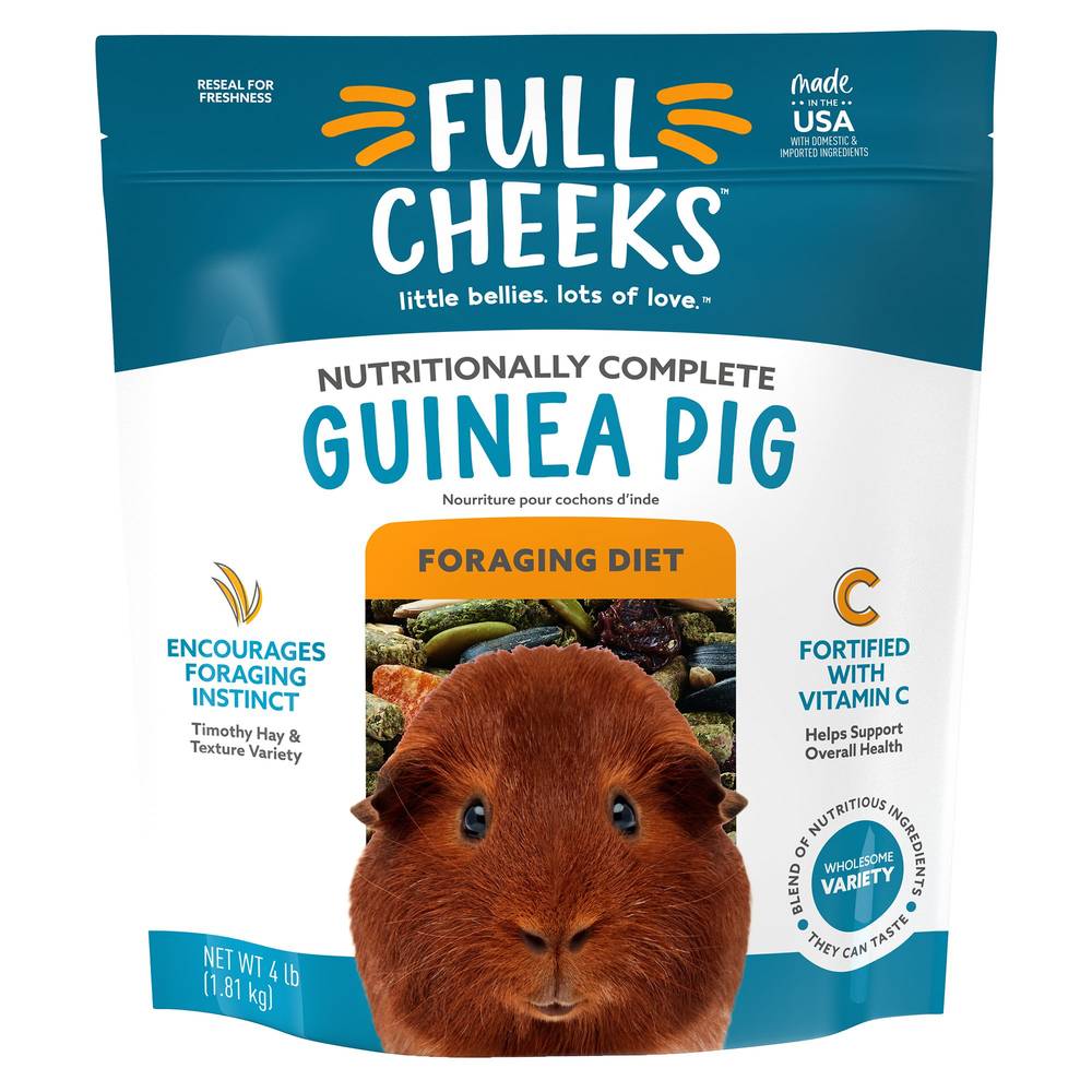 Full Cheeks Guinea Pig Foraging Diet (4 lbs)