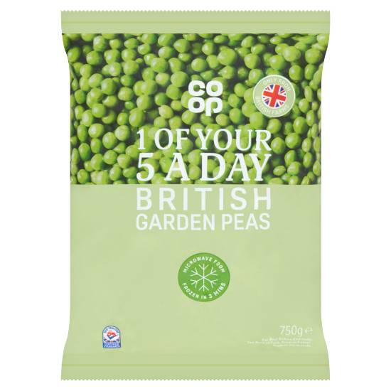 Co-op British Garden Peas (750g)