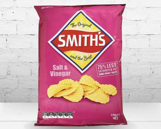 Smiths Salt and Vinegar Crinkle Cut (170 gms)