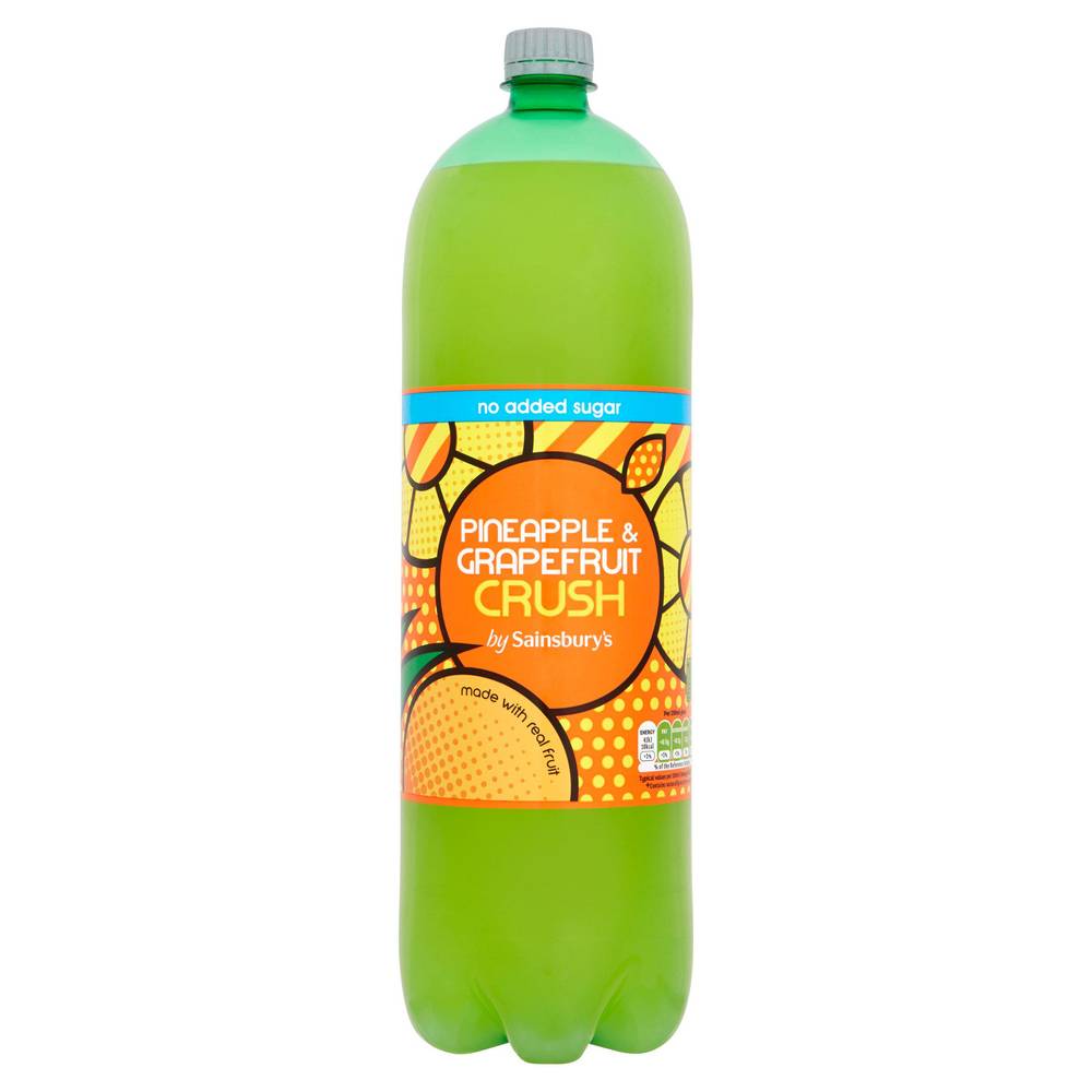 Sainsbury's Pineapple & Grapefruit Juice Drink, Zero Added Sugar 2L