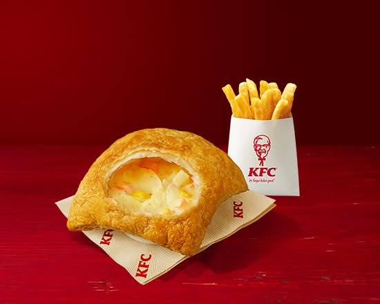 チキンクリームポットパイセット(ドリンク無し) Chiken Cream Pot Pie Combo