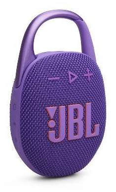 JBL Clip 5 Portable Bluetooth Waterproof Speaker, Purple