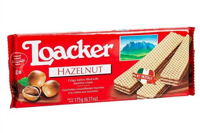 Loacker Hazelnut Wafers 175g