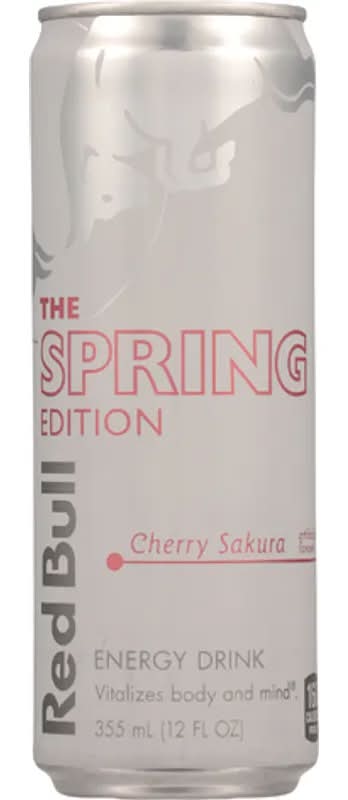 Red Bull Spring Edition Cherry Sakura Sugar Free