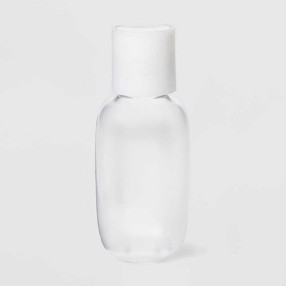 Dealworthy Disc Top Bottle 3oz Capacity, Frosted White