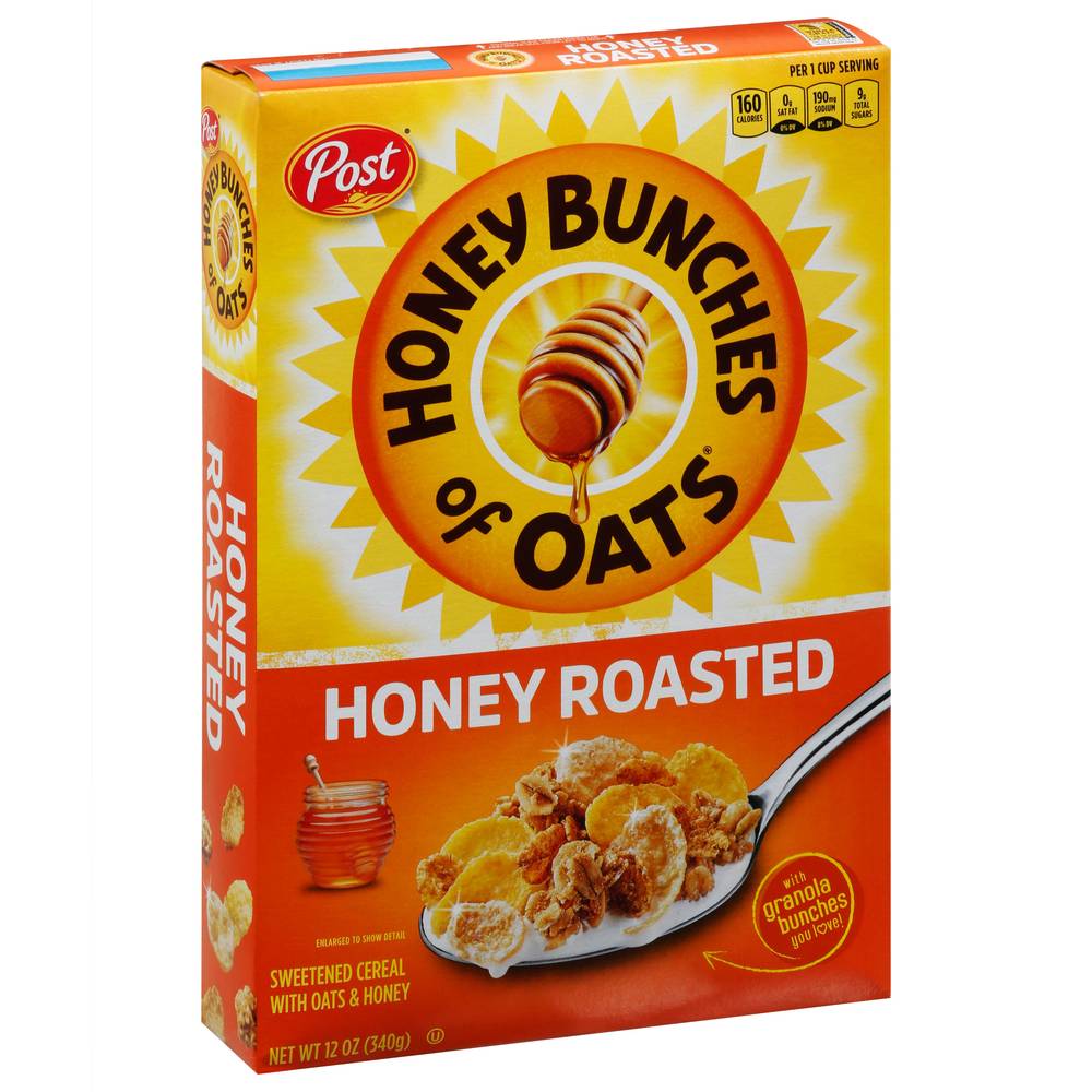 Honey Bunches Of Oats Honey Roasted Cereal