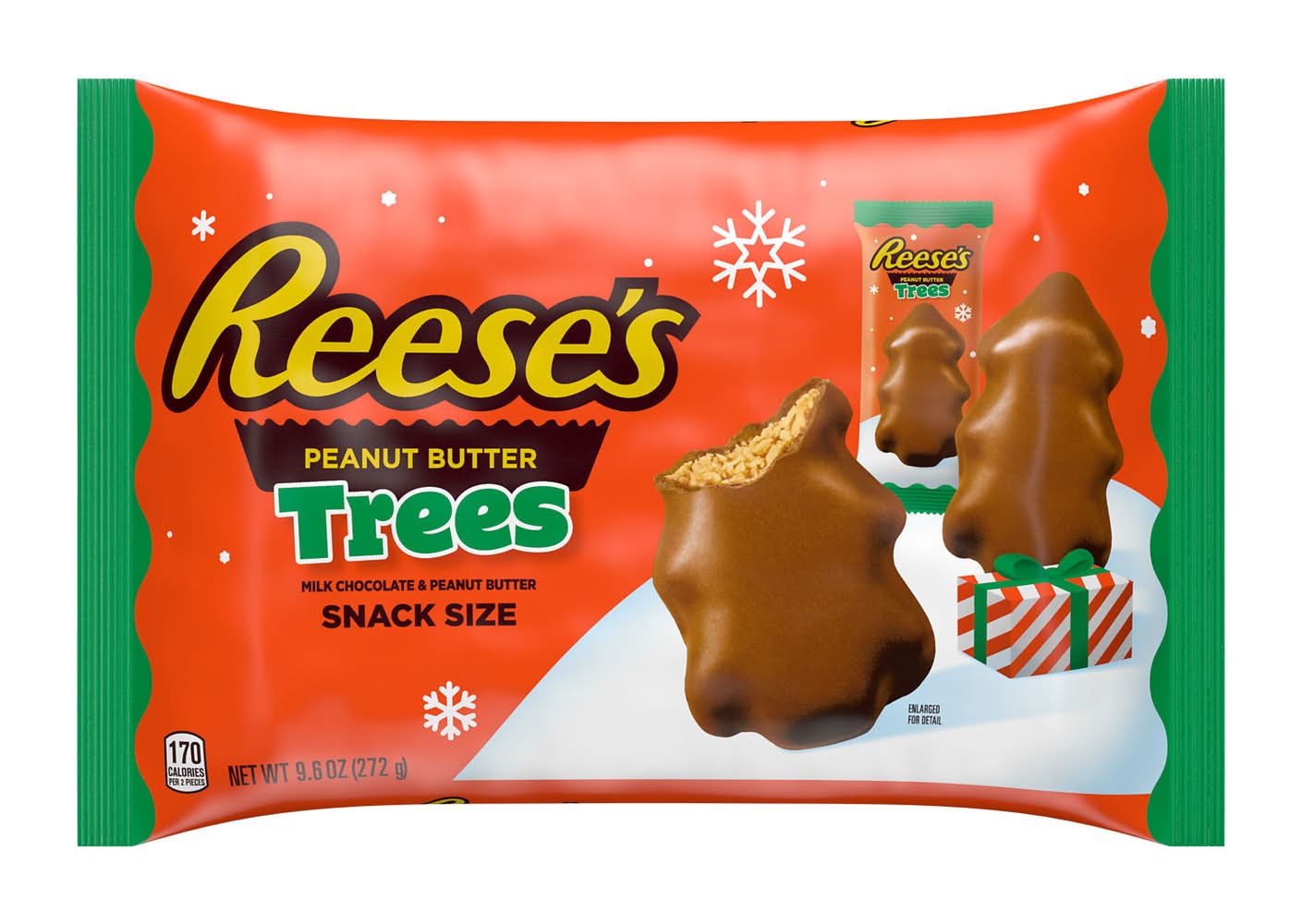 Reese's Snack Size Trees Shape Peanut Butter Candy (9.6 oz)