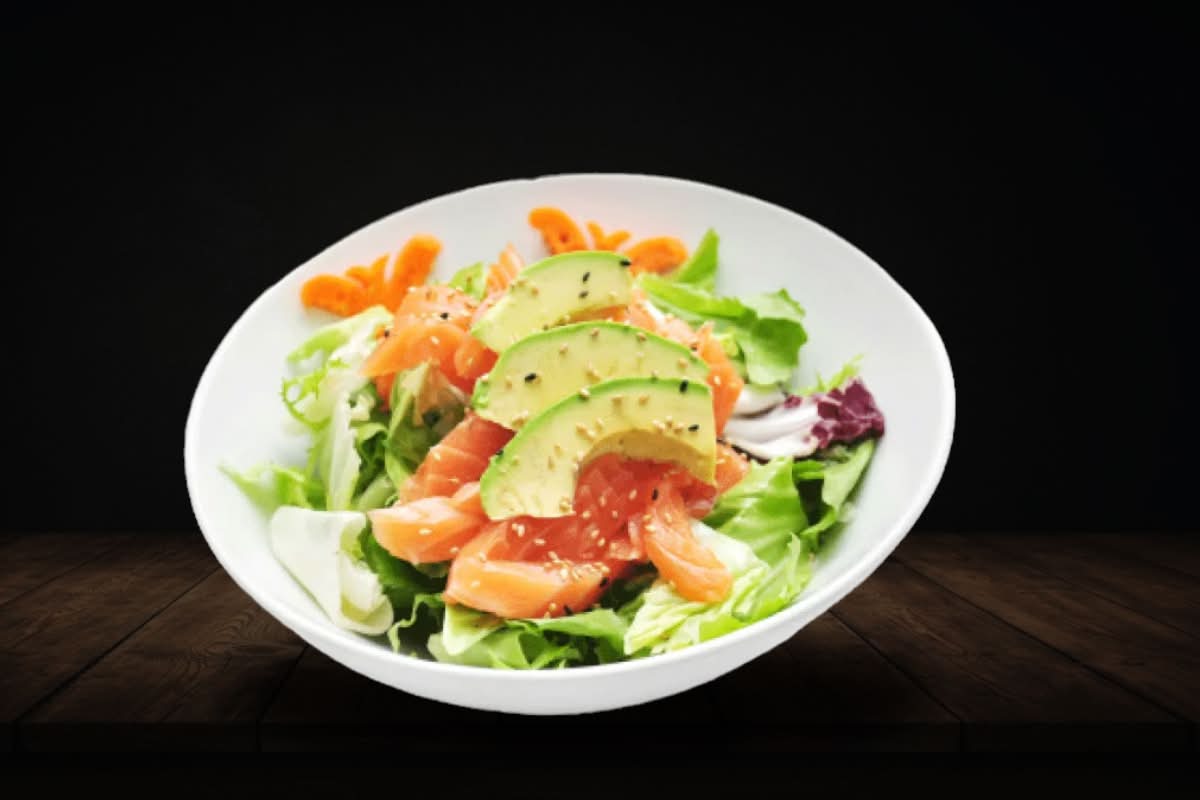 Salade saumon avocat