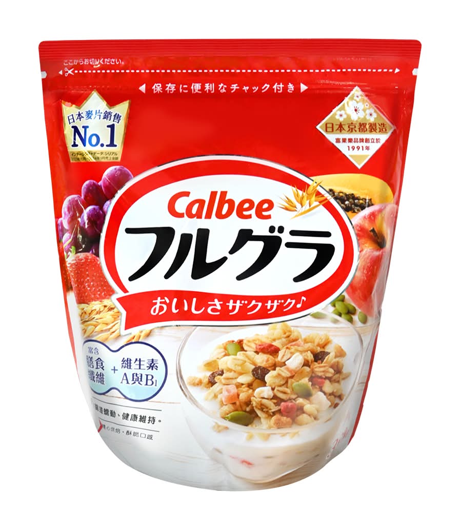 Calbee富果樂水果麥片 <380g克 x 1 x 1PC包>