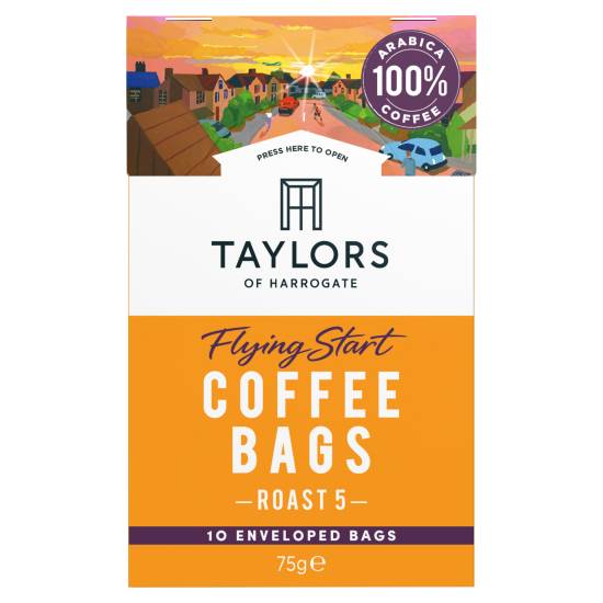 Taylors Of Harrogate Flying Start Coffee Bags (10ct)
