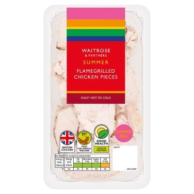 Waitrose & Partners British Cooked Chicken Flamegrilled Pieces