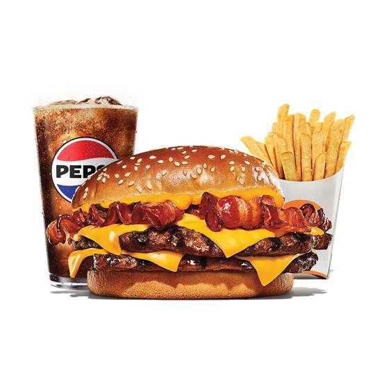 Mega Stacker Bacon Meal