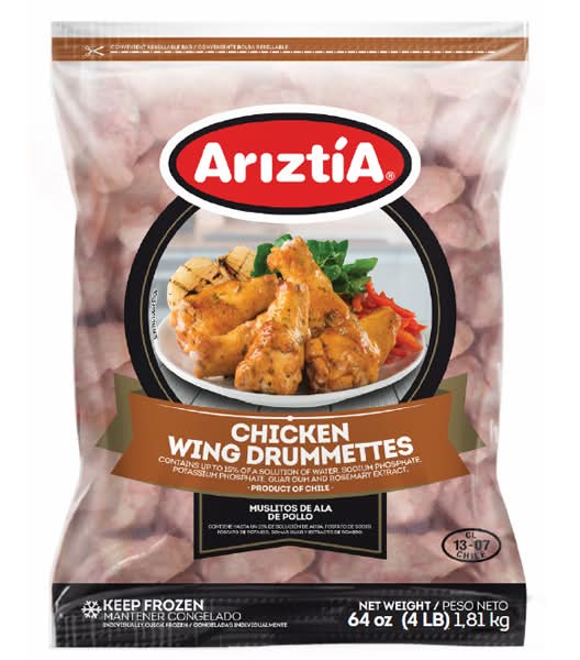 Ariztía Wing Chicken Drumettes (64 oz)