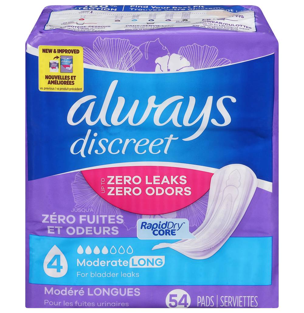 Always Discreet Maximum Underwear L (1.4 lbs)
