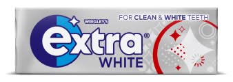 Extra Mint, White, Sugarfree Chewing Gum (10 pack)
