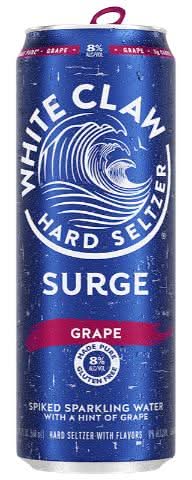 White Claw Surge Grape 19.2oz Can