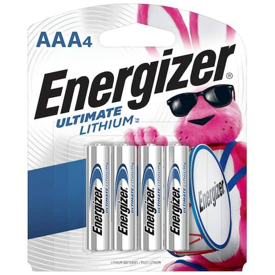 Energizer Ultimate Lithium Batteries Aaa4 (4 ct)