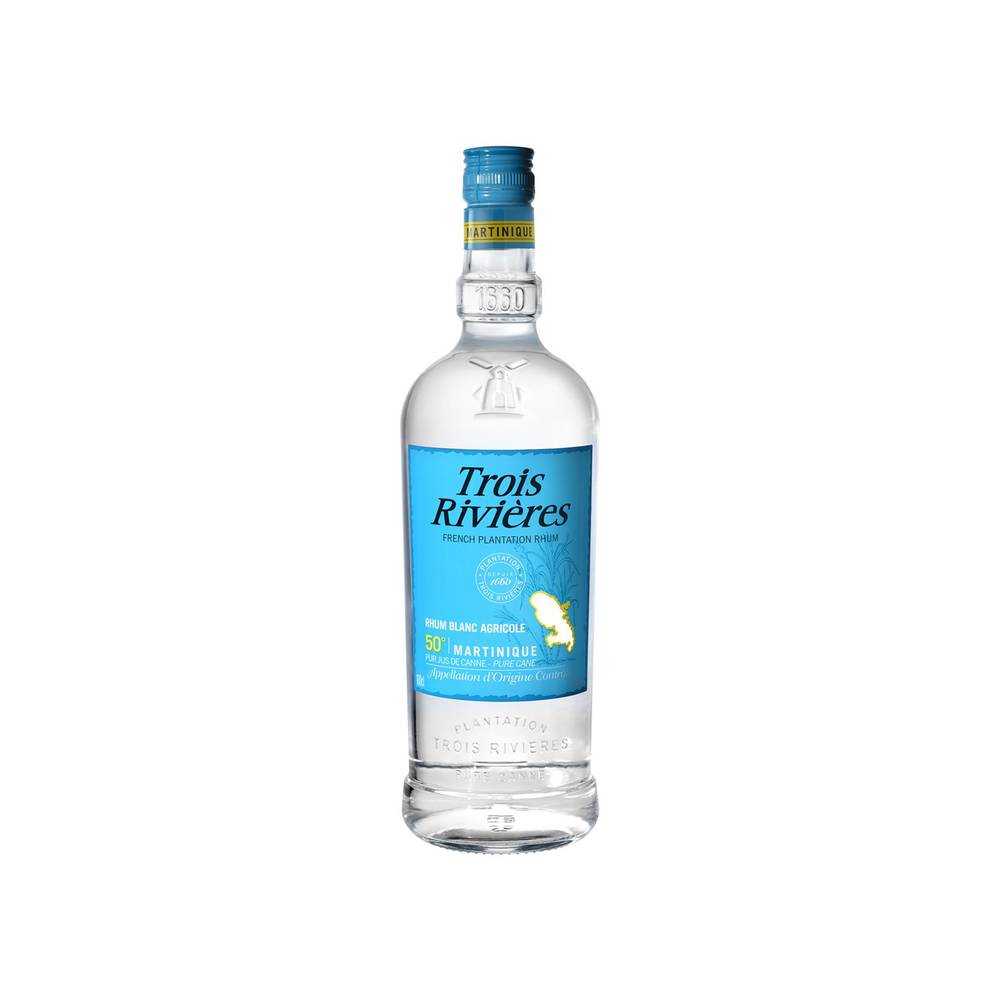 Trois Rivières - Rhum blanc agricole (1 L)