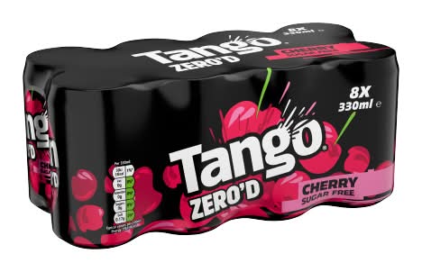 Tango Cherry, Sugar Free Soft Drink (8 x 330ml)
