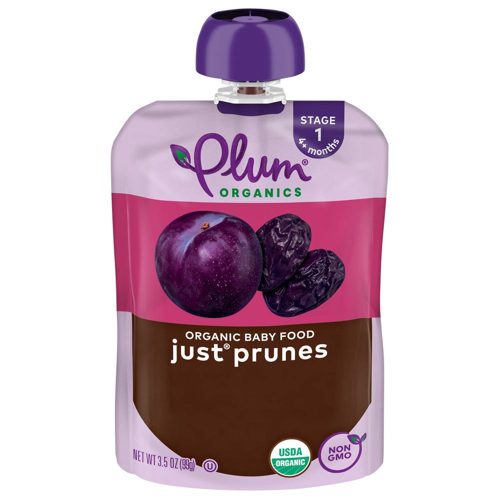 Plum Organics Organics Just Prunes Baby Food Stage 1 4m+ (3.5 fl oz)