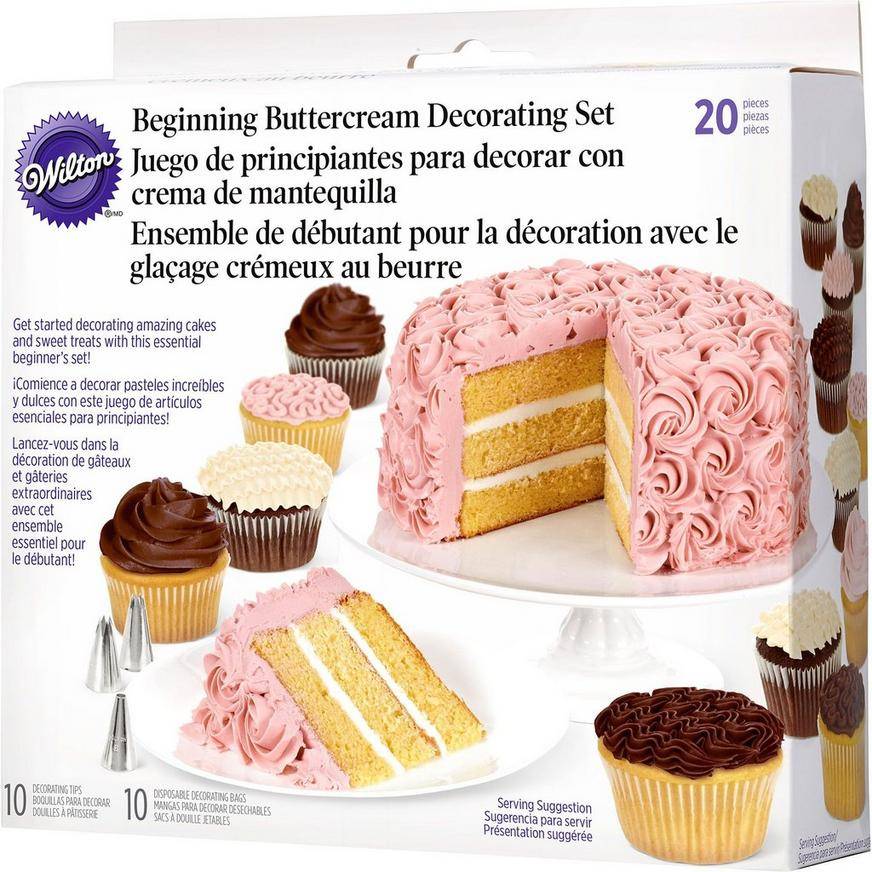 Wilton Beginner's Cake Decorating Set 20pc