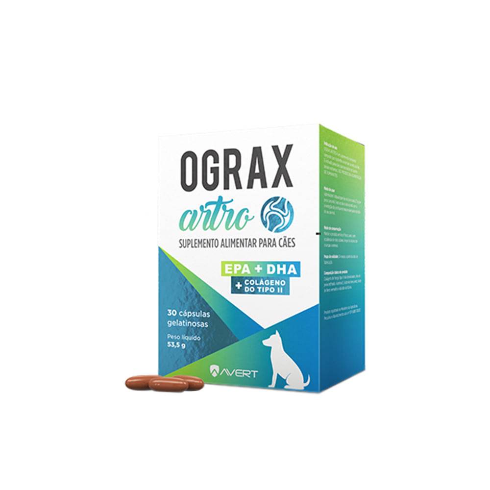 Avert ograx artro (30 cápsulas)