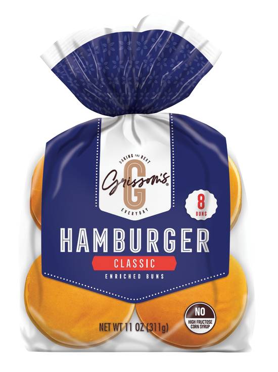 Grisson's Classic Enriched Buns Hamburger