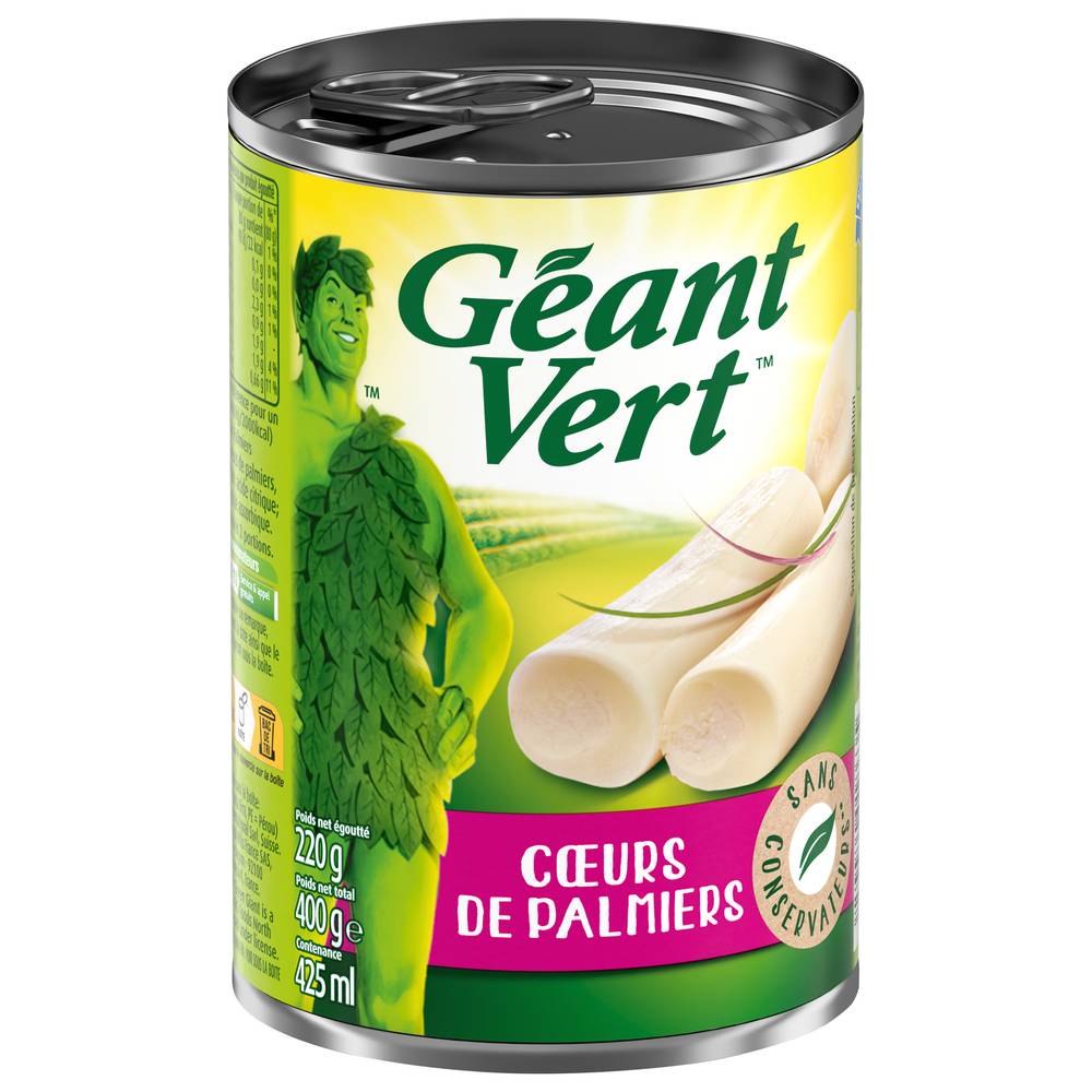 Géant Vert - Coeurs de palmiers (220g)