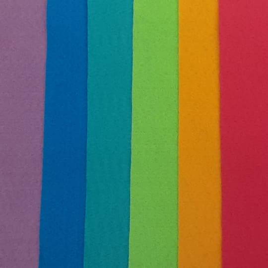 9" X 12" Bright Felt Sheets By Creatology, 18Ct.