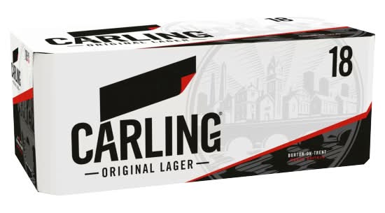 Carling Original Lager Beer (18 x 440ml)