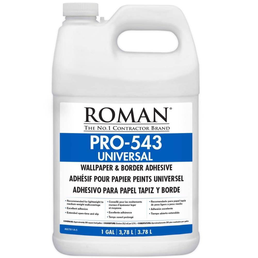 Roman Pro-543 1-Gallon Liquid Wallpaper Adhesive | 207811