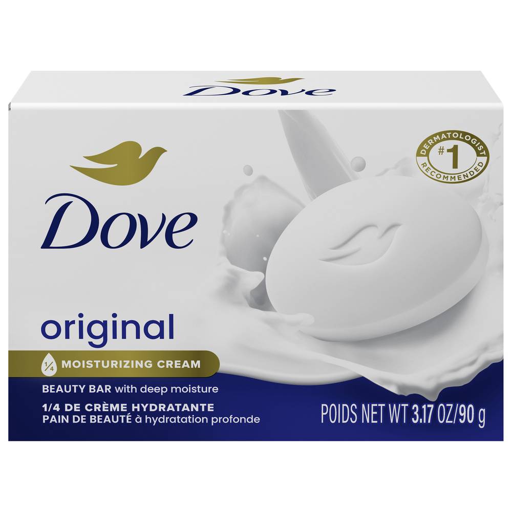 Dove White Moisturizing Cream Beauty Bar