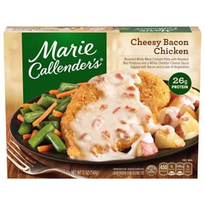 Marie Callender'S Cheesy Bacon Chicken, Frozen Meal, 12 Oz - 12 Oz