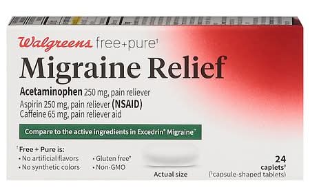 Walgreens Migraine Relief 250 mg Caplets (24 ct)